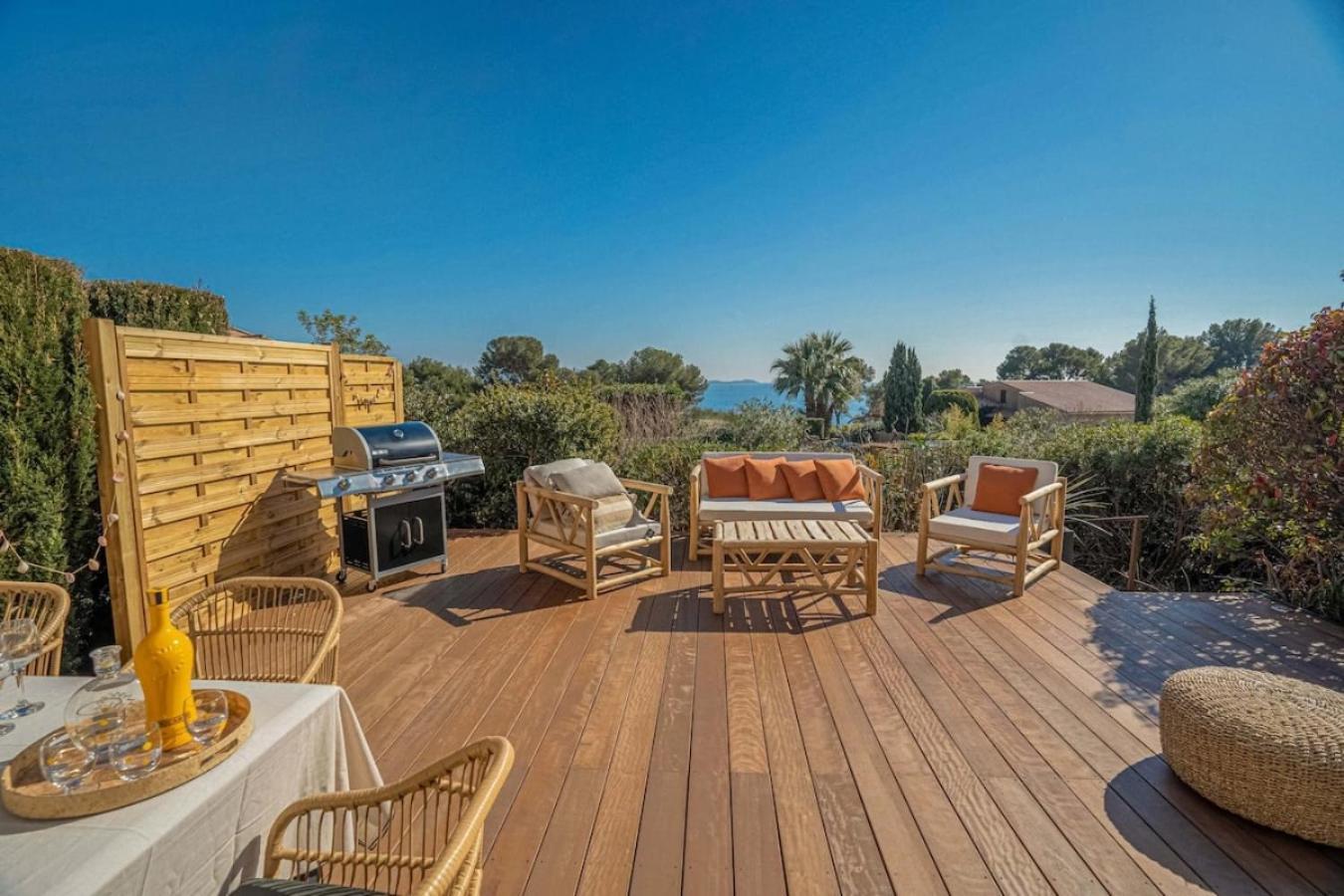 Logement Vue Mer Splendide - Situe A 50 Metres Du Bord De Mer Et 2 Minutes Des Plages - Bandolina Exterior foto