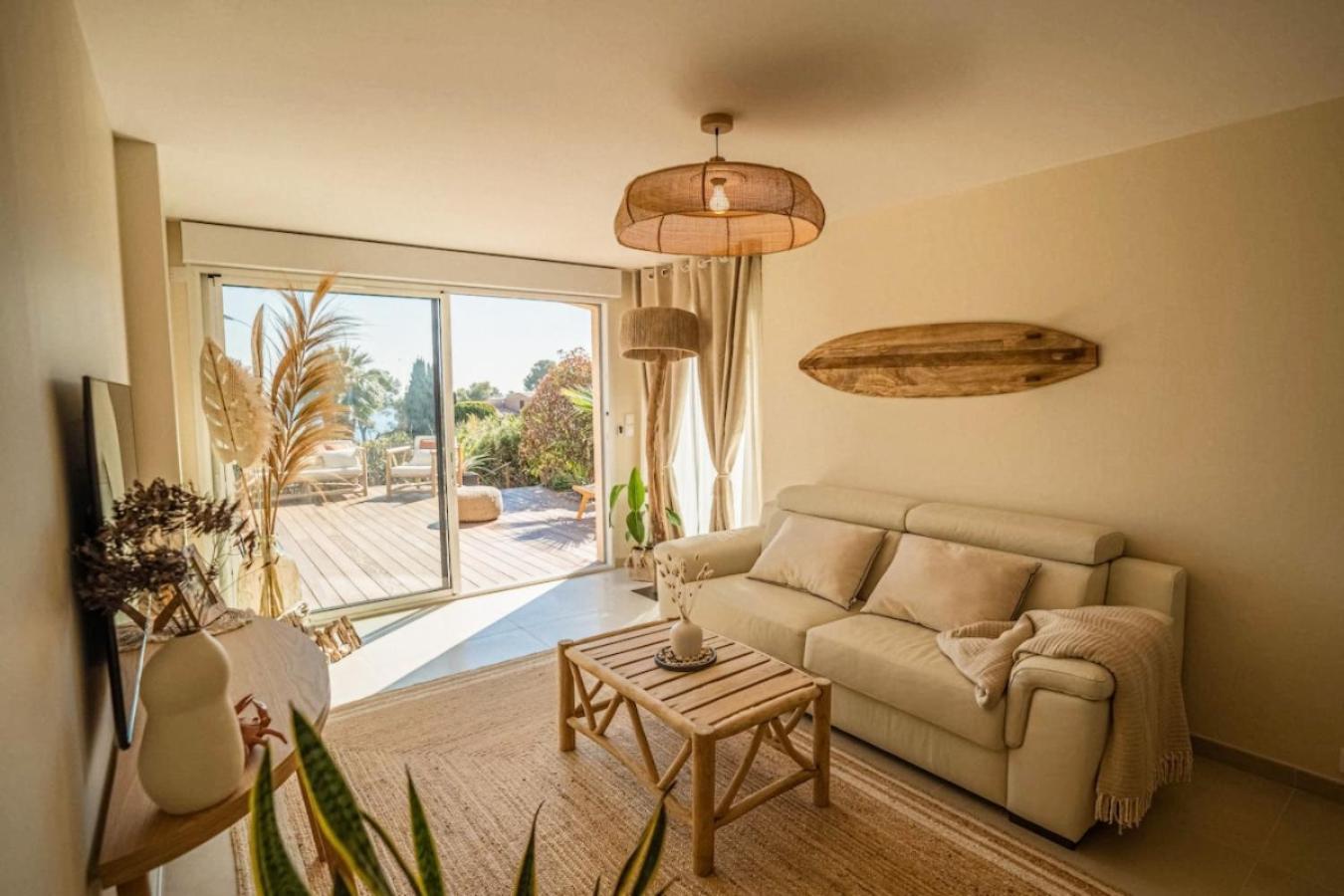 Logement Vue Mer Splendide - Situe A 50 Metres Du Bord De Mer Et 2 Minutes Des Plages - Bandolina Exterior foto